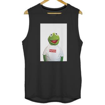 Fashionable Kermit Unisex Tank Top | Favorety