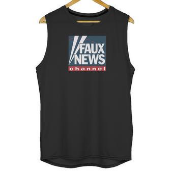 Faux News Channel Unisex Tank Top | Favorety UK