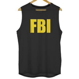 Fbi Federal Bureau Of Investigation Logo Unisex Tank Top | Favorety