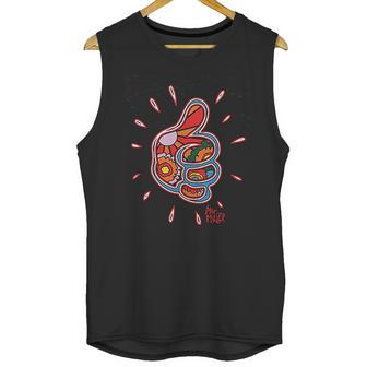 Fea Merchandising Miller Thumbs Up Splatter Lightweight Unisex Tank Top | Favorety AU