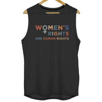 Feminist Are Human Rights Pro Choice Pro Roe Abortion Rights Reproductive Rights Unisex Tank Top | Favorety