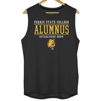 Ferris State College Alumnus Unisex Tank Top | Favorety