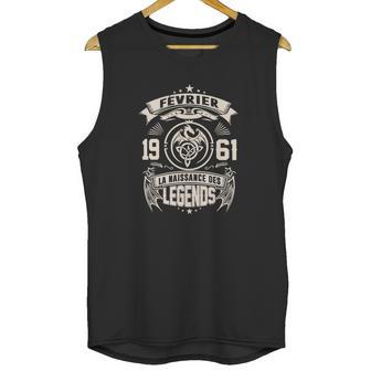 Février 1961 Legendes Unisex Tank Top | Favorety CA