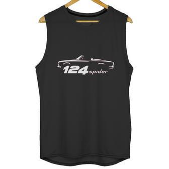 Fiat 124S Spider Unisex Tank Top | Favorety UK