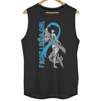 Fight Like A Diabetes Girl Unisex Tank Top | Favorety