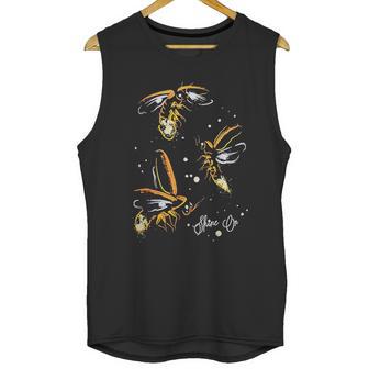 Fireflies Lightning Bug Firefly Nature Art Insect Unisex Tank Top | Favorety UK