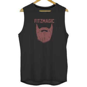 Fitzmagic Magnificent Beard Unisex Tank Top | Favorety