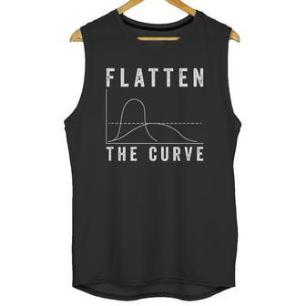 Flatten The Curve Epidemic Unisex Tank Top | Favorety