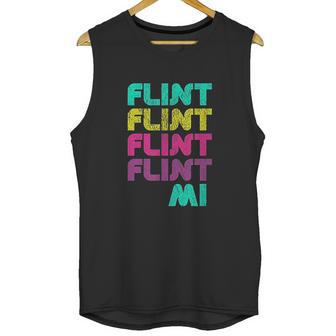 Flint Michigan Fun Gift From Your Hometown Unisex Tank Top | Favorety CA