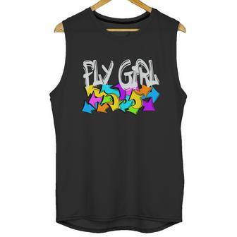 Fly Girl 80S 90S Girl Old School Hip Hop Unisex Tank Top | Favorety UK