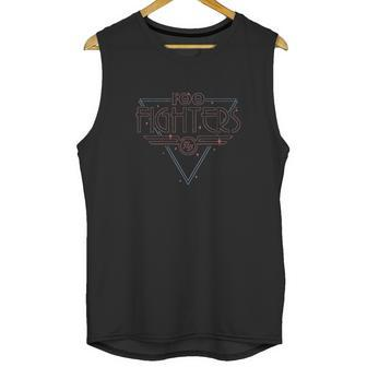 Foo Fighters Disco Outline Unisex Tank Top | Favorety