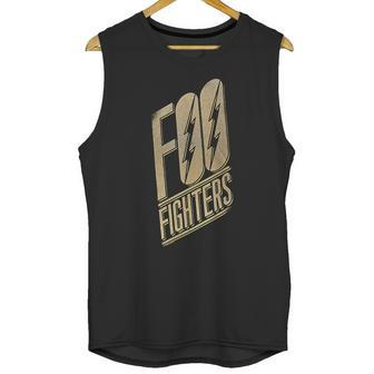 Foo Fighters Slanted Logo Soft Unisex Tank Top | Favorety