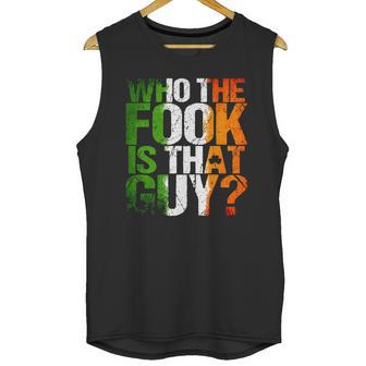 Who The Fook Is That Guy T Shirt For Boxing Unisex Tank Top | Favorety UK