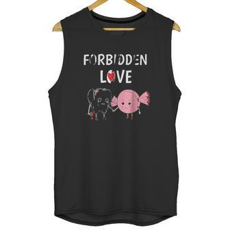 Forbidden Love Funny Teeth And Candy Dentist Unisex Tank Top | Favorety CA