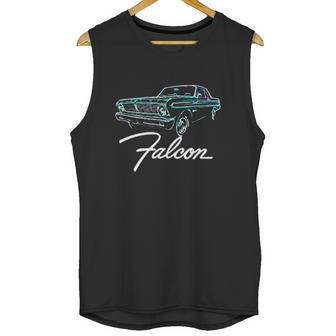 Ford Falcon Coupe Neon Lights Design Unisex Tank Top | Favorety