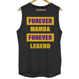 Forever Mamba Forever Legend Graphic Design Printed Casual Daily Basic Unisex Tank Top | Favorety DE