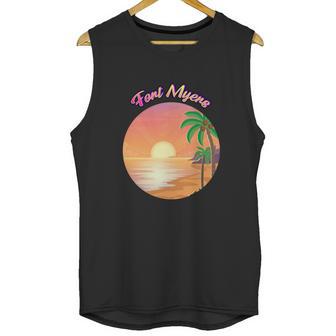 Fort Myers Florida Summer Vacation Souvenir Graphic Design Printed Casual Daily Basic Unisex Tank Top | Favorety DE