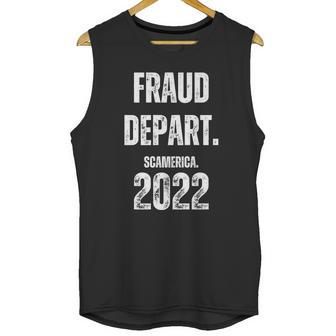 Fraud Department Scamerica Fraud Dept Unisex Tank Top | Favorety CA