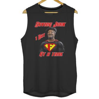 Fred Sanford Saying Junk 1 Day At A Time Unisex Tank Top | Favorety DE