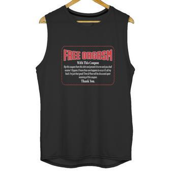 Free Orgasm Coupon Unisex Tank Top | Favorety DE