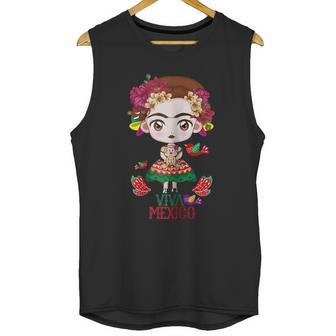 Frida Kahlo Viva Mexico Unisex Tank Top | Favorety CA