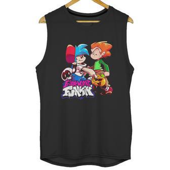 Friday Night Funkin Boyfriend And Pico Unisex Tank Top | Favorety AU