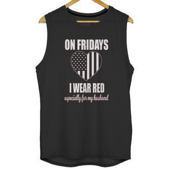 On Fridays I Wear Red Unisex Tank Top | Favorety UK