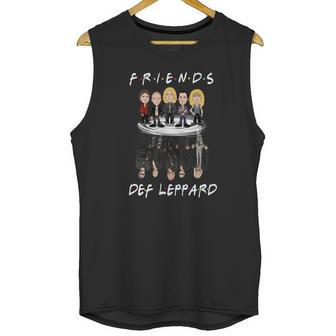 Friends Def Leppard Reflection Water Mirror Unisex Tank Top | Favorety CA