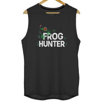 Frog Hunter Gift Little Amphibian Catcher Boys Girls Kids Unisex Tank Top | Favorety