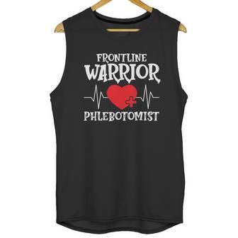 Frontline Warrior Phlebotomist Unisex Tank Top | Favorety CA