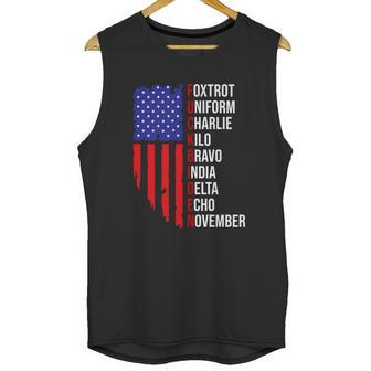 Fuck Biden Shirt Foxtrot Uniform Charlie Anti Joe Biden Unisex Tank Top | Favorety DE