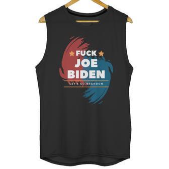 Fuck Joe Biden Lets Go Brandon Star Unisex Tank Top | Favorety UK