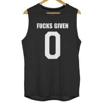 Fucks Given Unisex Tank Top | Favorety AU