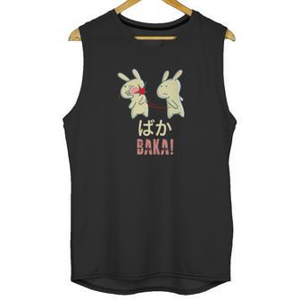 Funny Baka Japanese Anime Rabbit Slap Manga Tee Unisex Tank Top | Favorety