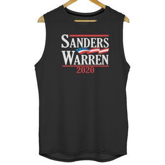 Funny Bernie Sanders Elizabeth Warren 2020 Unisex Tank Top | Favorety UK