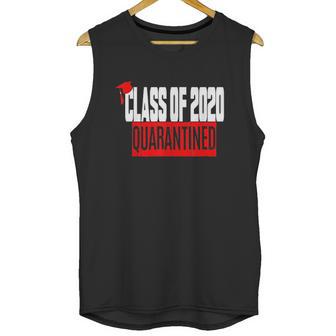 Funny Class Of 2020 Graduating Class In Social Distancing Unisex Tank Top | Favorety