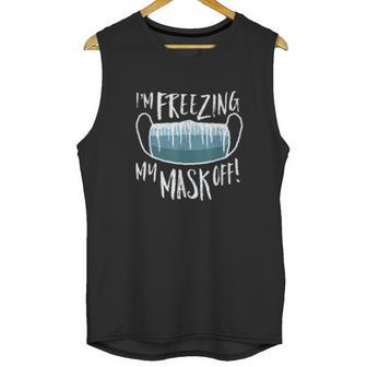 Funny Cold Freezing Social Distancing Unisex Tank Top | Favorety CA