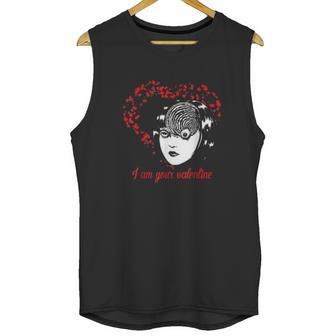 Funny Design Tomie I Am Your Valentine Love Junji Ito Manga Unisex Tank Top | Favorety