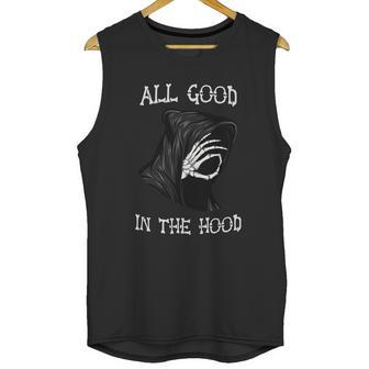 Funny Halloween All Good In The Hood Halloween Death Halloween Unisex Tank Top | Favorety CA