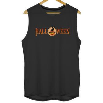 Funny Halloween Halloween Pumpkin Witch Logo Unisex Tank Top | Favorety DE