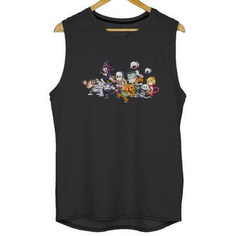 Funny Halloween Halloween Team Villains Monster Crew Unisex Tank Top | Favorety