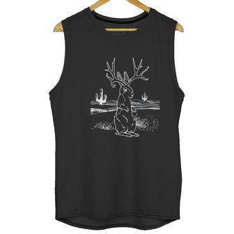 Funny Jackalope Unisex Tank Top | Favorety