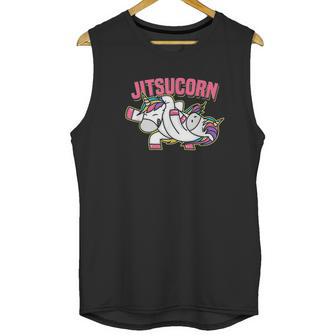 Funny Jiu Jitsu Cute Unicorn Self Defense Unisex Tank Top | Favorety CA