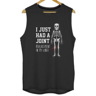 Funny Joint Replacement Knee Surgery Recovery Get Well Unisex Tank Top | Favorety CA