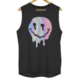 Funny Melted Acid Smiley Face Psychedelic Unisex Tank Top | Favorety AU