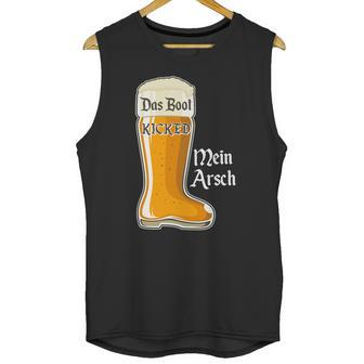 Funny Oktoberfest Das Boot Kicked Mein Arsch Unisex Tank Top | Favorety UK