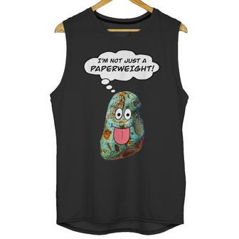 Funny Paperweight Rock Rockhound Geology Rockhounding Unisex Tank Top | Favorety AU