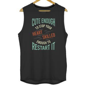 Funny Paramedic Saying Rescue Emt Ems Unisex Tank Top | Favorety UK