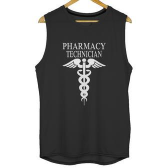 Funny Pharma Tech Gift For Pharmacy Technician Unisex Tank Top | Favorety