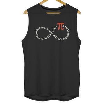 Funny Pi Day Infinity Symbol Math Geek Infinite Sign Unisex Tank Top | Favorety UK